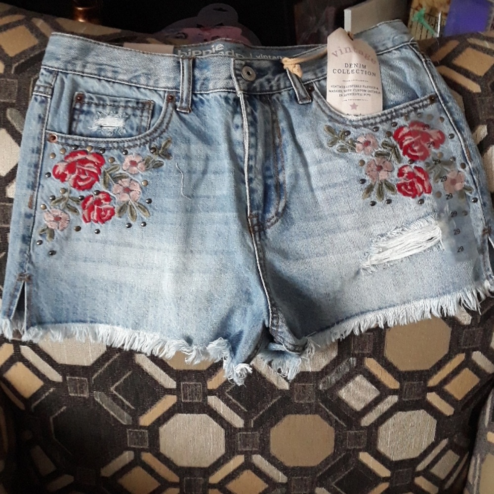 Denim short